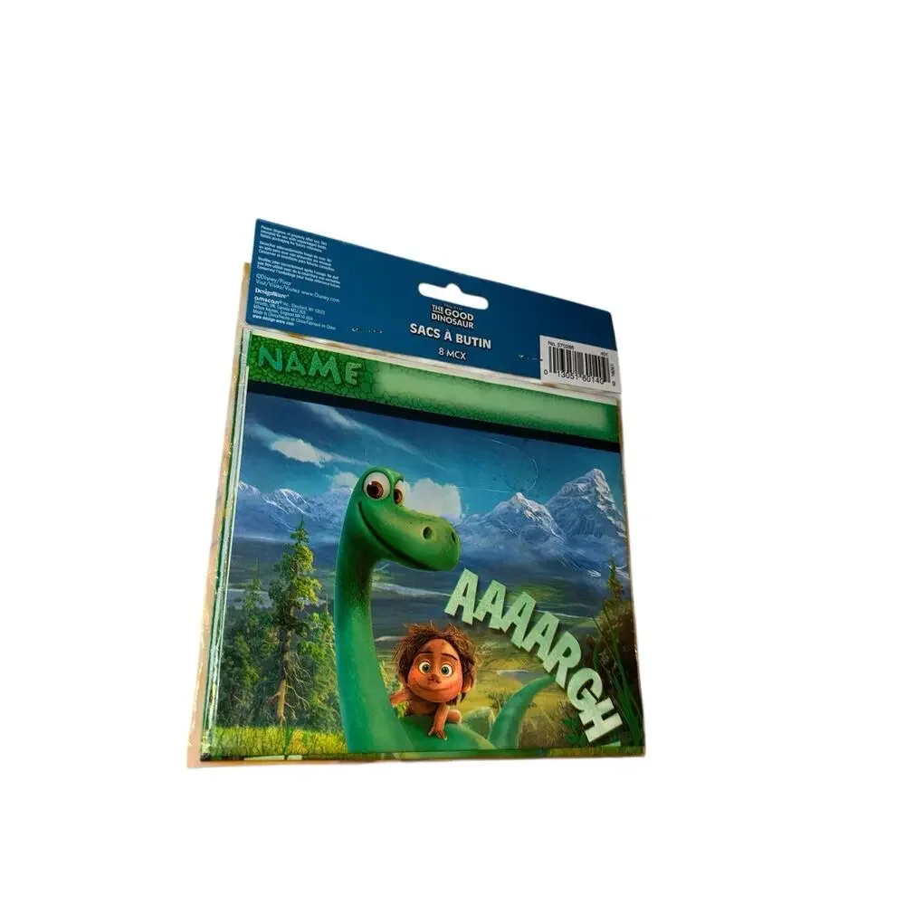 Disney The Good Dinosaur Loot Bags Party Favor Bags 8 Count Sealed Birthday